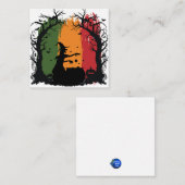 Halloween Informatiekaartje (Voorkant / Achterkant)