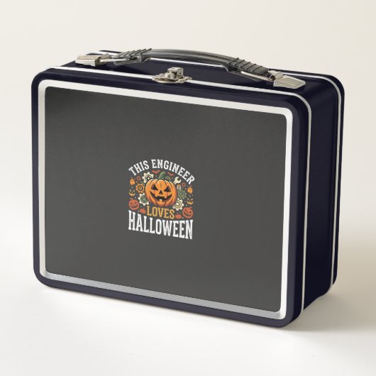 Halloween Ingenieur Pompoen Vector (Voorkant)