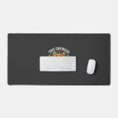 Halloween Ingenieur Pompoen Vector Bureaumat (Keyboard & Muis)