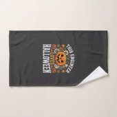 Halloween Ingenieur Pompoen Vector Handdoek (Handdoek)