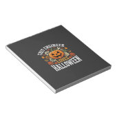 Halloween Ingenieur Pompoen Vector Notitieblok (Schuin)