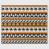 Halloween inpakpapier (Vlak)