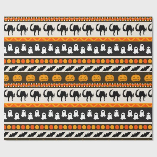 Halloween inpakpapier (Vlak)