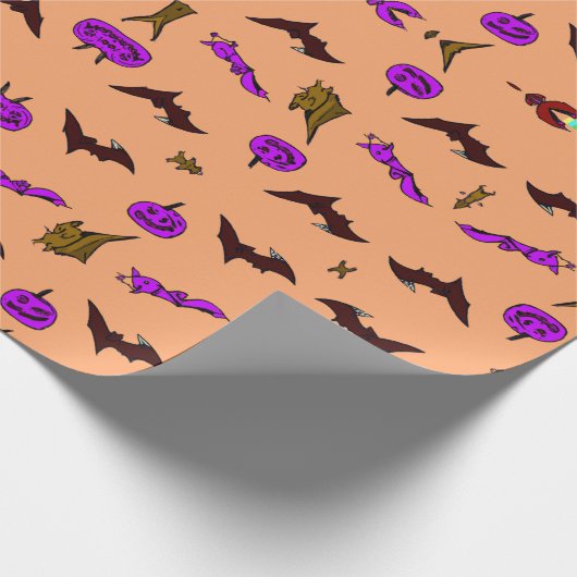 Halloween inpakpapier (Hoek)