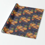 Halloween inpakpapier - Design 1 (Uitgerold)