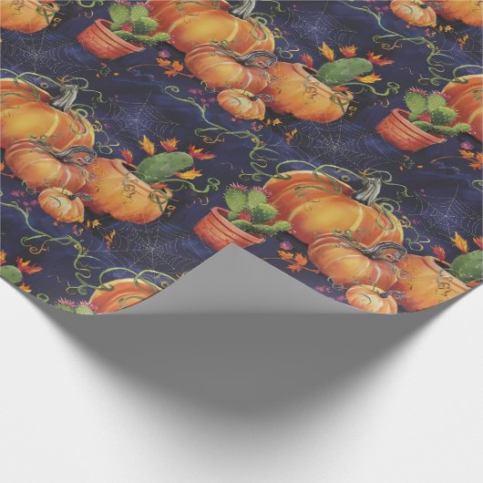 Halloween inpakpapier - Design 1 (Hoek)