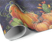 Halloween inpakpapier - Design 1 (Rol Hoek)