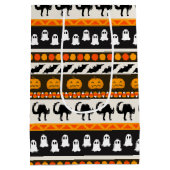 Halloween inpakpapier medium cadeauzakje (Achterkant)
