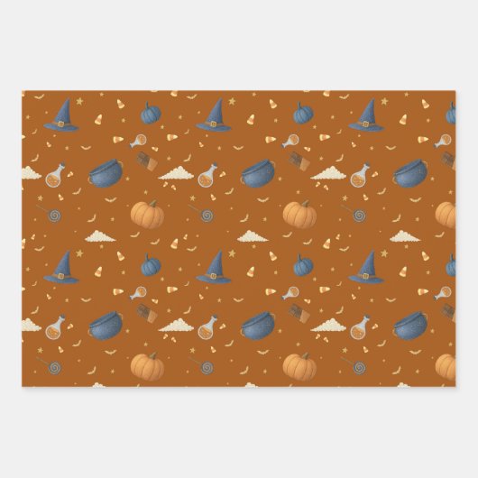  Halloween inpakpapier set (Voorkant 2)