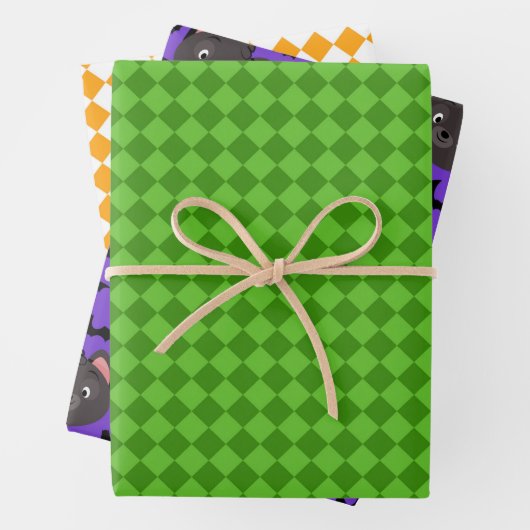 Halloween Inpakpapier Vel (In situ)