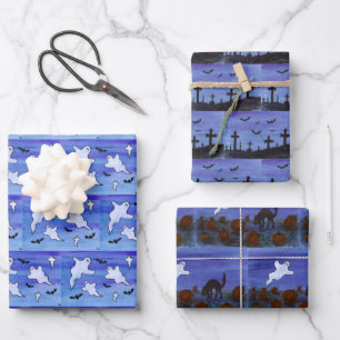 Halloween Inpakpapier Vel