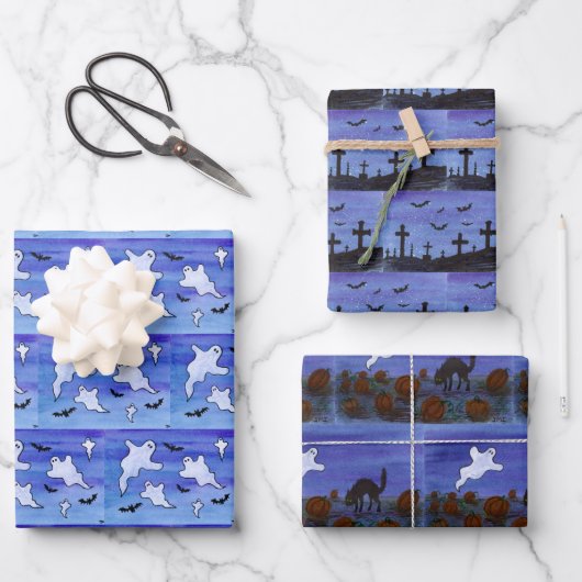 Halloween Inpakpapier Vel (Voorkant)
