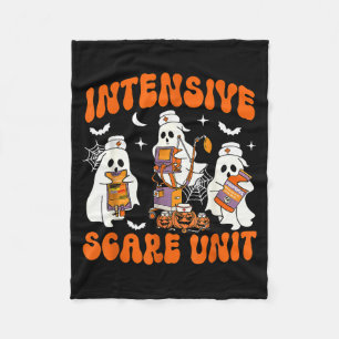 Halloween Intensive Care E Unit Spookverpleegster  Fleece Deken