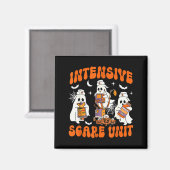 Halloween Intensive Care E Unit Spookverpleegster  Magneet (Voorkant / Achterkant)