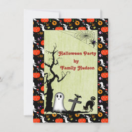 HALLOWEEN-INVITATIE KAART