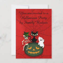 HALLOWEEN-INVITATIE KAART
