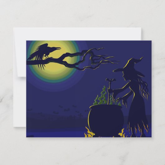 Halloween Invitation Kaart (Voorkant)