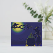 Halloween Invitation Kaart (Staand voorkant)