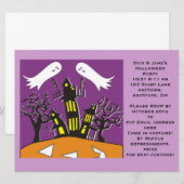 Halloween Invitation Kaart (Voorkant / Achterkant)
