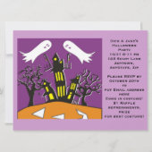 Halloween Invitation Kaart (Voorkant)