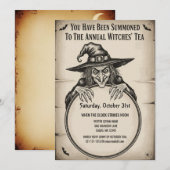  Halloween Invitation Kaart | heks (Voorkant / Achterkant)