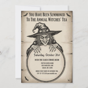 Halloween Invitation Kaart heks