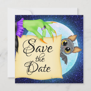 Halloween Invitation Save The Date
