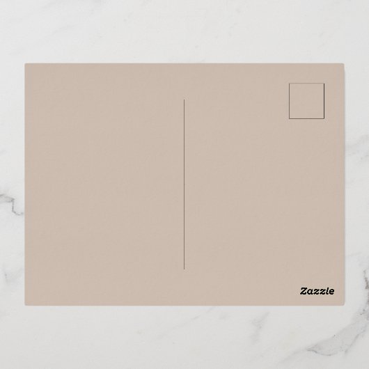 Halloween Invitation | Spooky Witch Greeting Card Folie Uitnodiging Briefkaart (Achterkant)