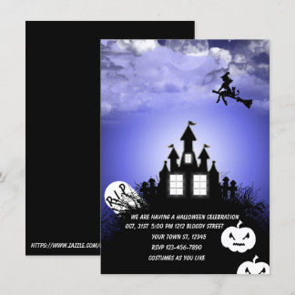 Halloween Invitation write jouw tekst Kaart