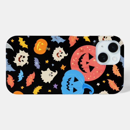 Halloween iPhone15 hoesje (Achterkant (horizontaal))