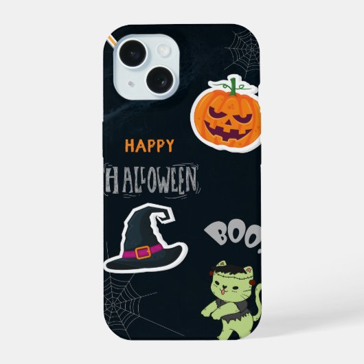 Halloween iPhone 15 Case (Achterkant)