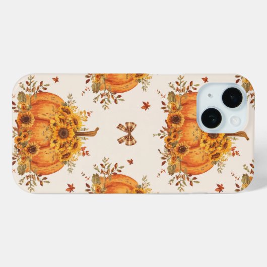 Halloween iPhone 15 hoesje (Achterkant (horizontaal))