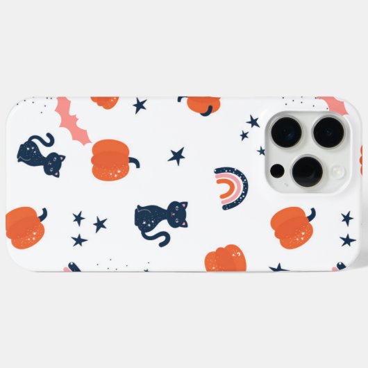 HALLOWEEN IPHONE CASE (Achterkant (horizontaal))