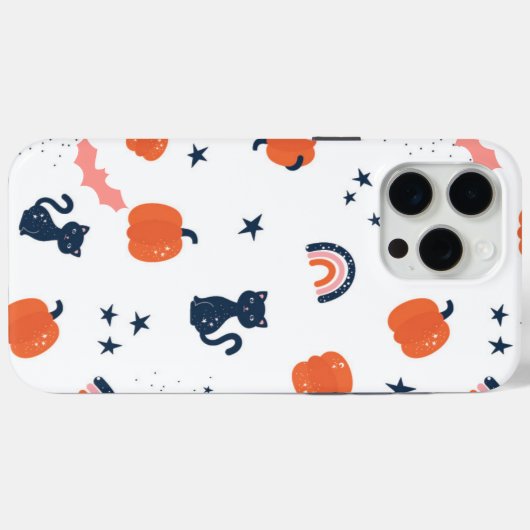 HALLOWEEN IPHONE CASE (Achterkant (horizontaal))