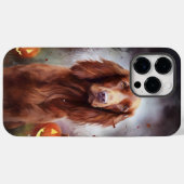Halloween Irish Red Setter met pompoenen eng Case-Mate iPhone Case (Achterkant (horizontaal))