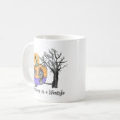 Halloween Is A Lifestyle | Camper | Trailer Koffiemok (Voorkant links)