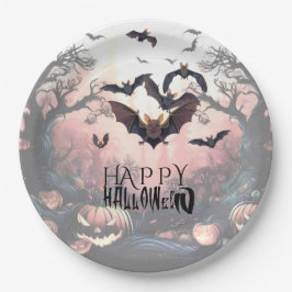 Halloween is Batty Papieren Bordje