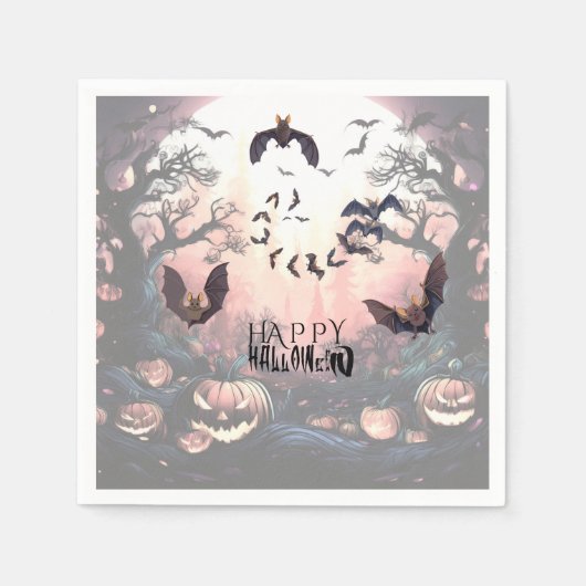 Halloween is Batty Servet (Voorkant)