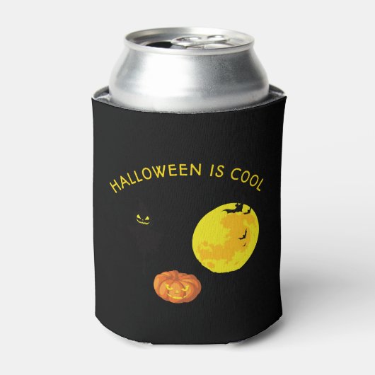 Halloween is cool blikjeskoeler (Blikje Voorkant)