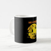 Halloween is cool Halloween grappig cadeau Koffiemok (Voorkant links)