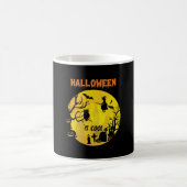 Halloween is cool Halloween grappig cadeau Koffiemok (Center)
