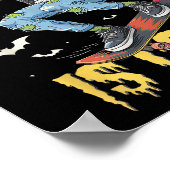 Halloween Is Cool Women Men Frankenstein Monster Poster (Hoek)