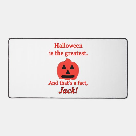 Halloween is de grootste bureaumat (Voorkant)