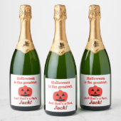 Halloween is de grootste sparkling wijnetiket (Flessen)