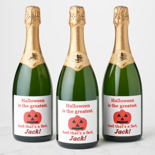 Halloween is de grootste sparkling wijnetiket (Flessen)