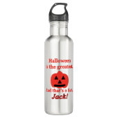 Halloween is de grootste waterfles  (Voorkant)