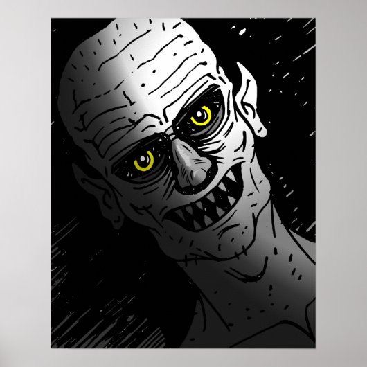 Halloween is de nacht van de Vampiers Poster (Voorkant)