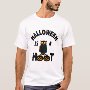 Halloween is een feest om alleen maar mee te lache t-shirt