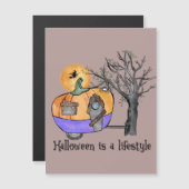Halloween is een levensstijl | Camper | Aanhangwag (Voorkant / Achterkant)