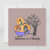 Halloween is een levensstijl | Camper | Aanhangwag (Achterkant)